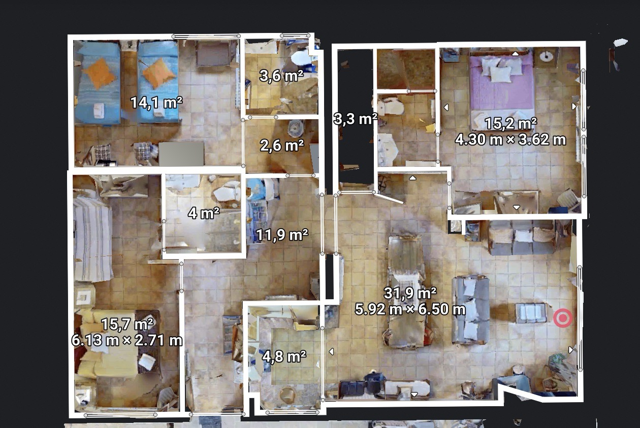 Exemple d’un plànol de planta immobiliari