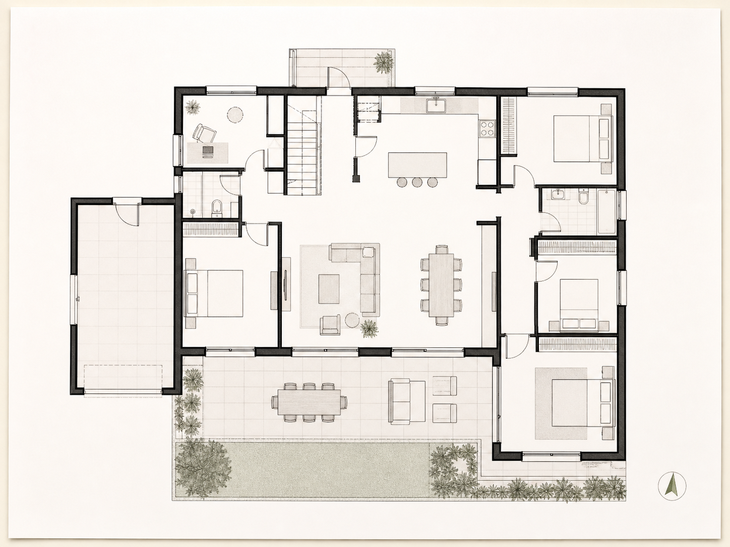 Exemple d’un plànol de planta immobiliari