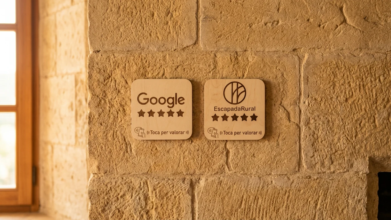 Demostració del Cartell de ressenyes NFC