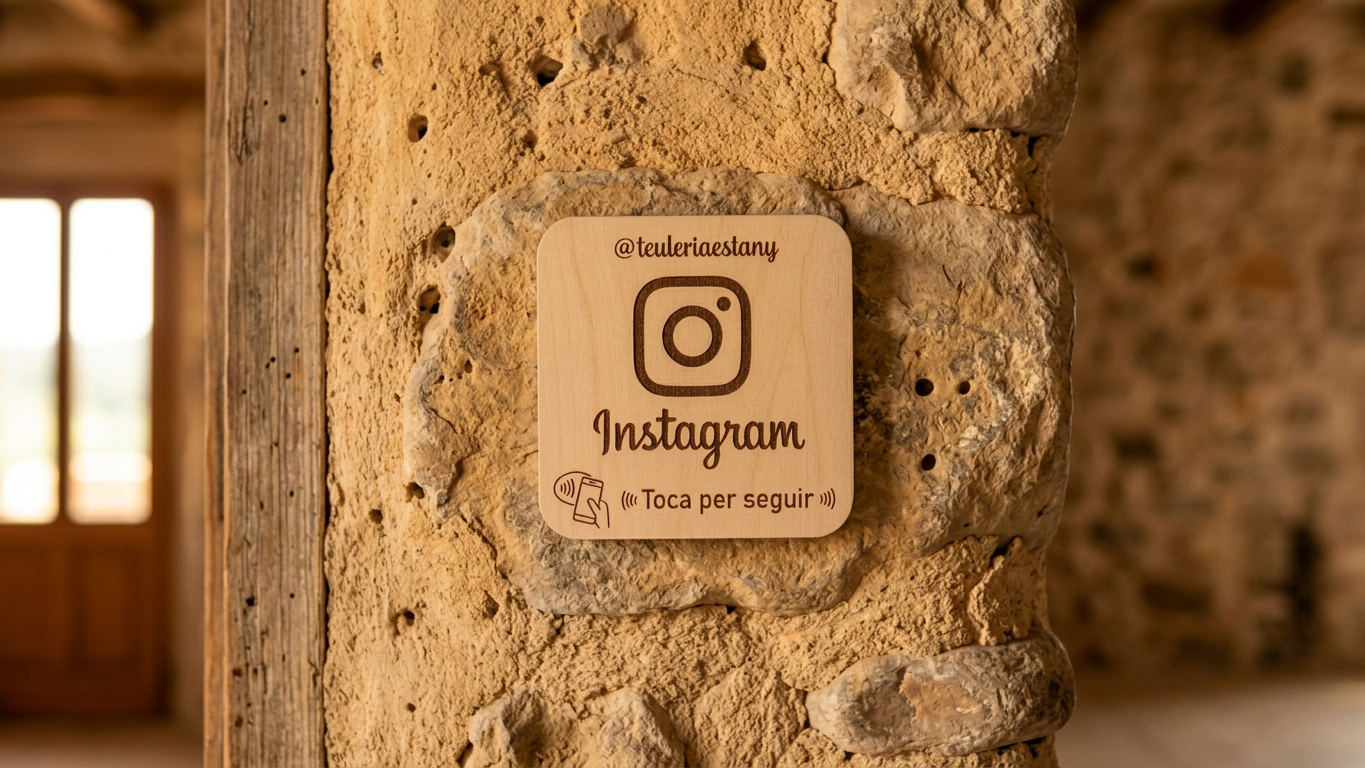 Cartell de xarxes socials